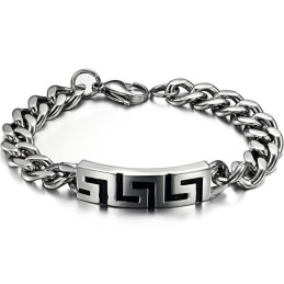Dronningen Af Kvalitet Herre Great Wall Titanium Armbånd