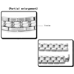 Kvalitets- Og Kvantitetssikret Herrearmbånd Med Præcis Titanium