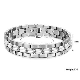 Kvalitets- Og Kvantitetssikret Herrearmbånd Med Præcis Titanium