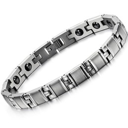 Komplet I Specifikationer Health Titanium Lodestone Armbånd