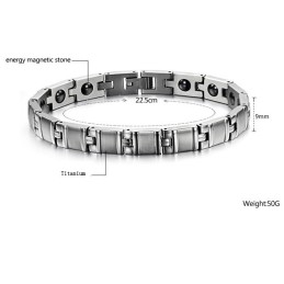 Komplet I Specifikationer Health Titanium Lodestone Armbånd