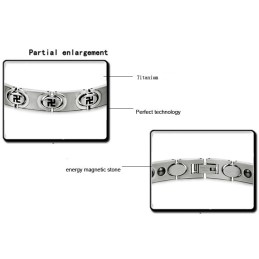 Høj Kvalitet Titanium Armbånd Til Mænd