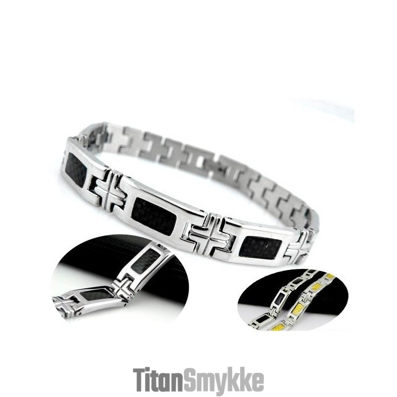 Kvalitets- Og Kvantitetssikret Sundhedsarmbånd I Titanium