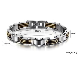 Nem At Bruge Herre Titanium Armbånd