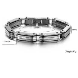 Kongen Af Kvantitet Herre Titanium Armbånd