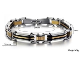 Høj Kvalitet Titanium Armbånd Til Mænd