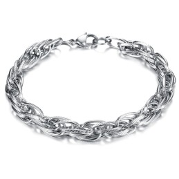 Komplet I Specifikationer Herrearmbånd I Titanium