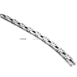 Høj Kvalitet Titanium Armbånd Til Mænd Med Kors