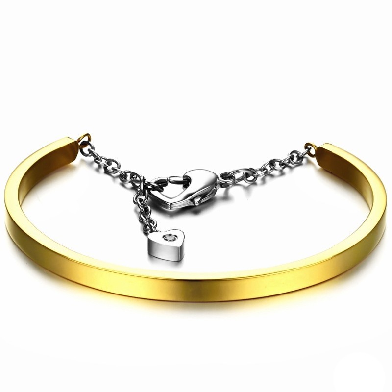 Pålidelig Kvalitets Sweetheart Titanium Armbånd