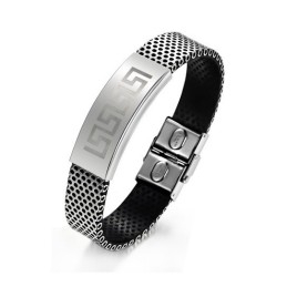 Holdbar I Brug Mandlig Great Wall Titanium Armbånd