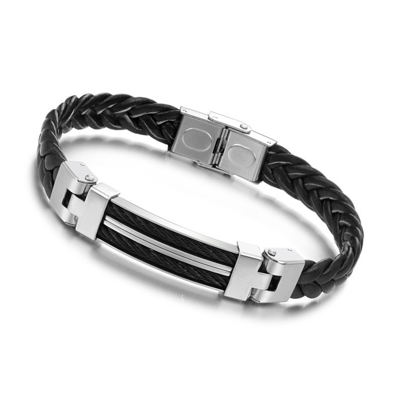 Nem At Bruge Herrearmbånd I Titanium