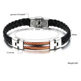 Dronningen Af Kvalitets Titanium Armbånd Til Mænd