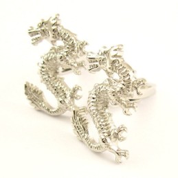 Moderigtige Titanium Drage Manchetknapper