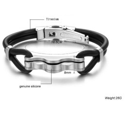 Titanium Silikone Armbånd Af Høj Kvalitet