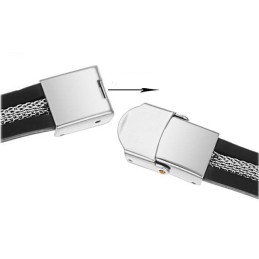 Titanium Silikone Armbånd Af Høj Kvalitet Til Mænd