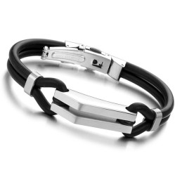 Dronningen Af Kvalitets Titanium Silikone Armbånd