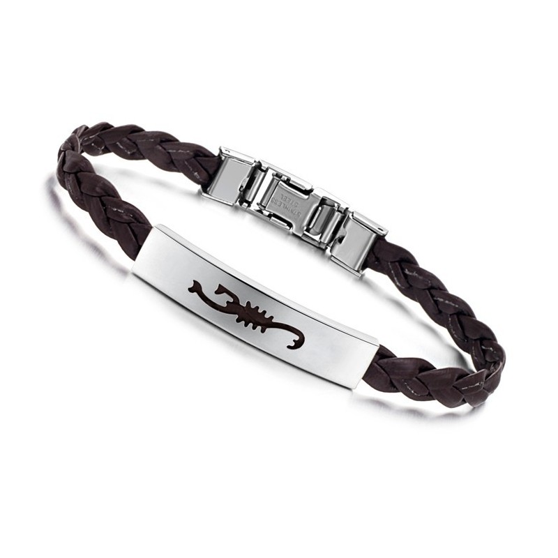 Titanium Læderarmbånd Af Høj Kvalitet Til Kvinder Titanium Læderarmbånd Af Høj Kvalitet Til Kvinder