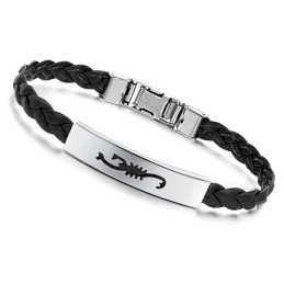 Titanium Læderarmbånd Af Høj Kvalitet Til Kvinder