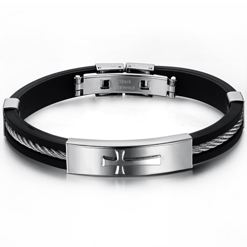 Fremragende Kvalitet Herrekors Titanium Armbånd Fremragende Kvalitet Herrekors Titanium Armbånd