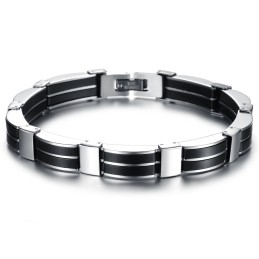 Pålidelig Omdømme Mandlig Præcis Titanium Silikone Armbånd
