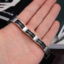 Pålidelig Omdømme Mandlig Præcis Titanium Silikone Armbånd
