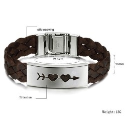 Pålidelig Omdømme Herre Titanium Armbånd
