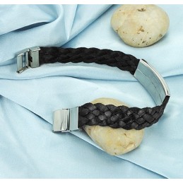 Sort Titanium Armbånd I Overlegen Kvalitet
