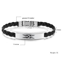 Kvalitets- Og Kvantitetssikret Titanium Pu-Armbånd Til Kvinder