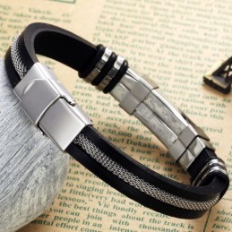 Dronningen Af Kvalitets Titanium Silikone Armbånd