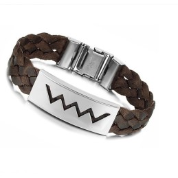 Brun Titanium Armbånd I Fremragende Kvalitet