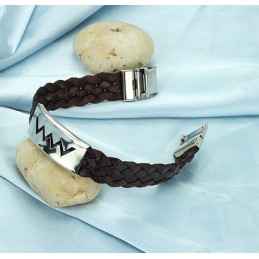 Brun Titanium Armbånd I Fremragende Kvalitet