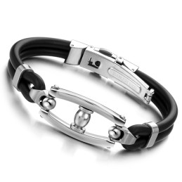 Bredt Udvalg Af Titanium Silikone Armbånd