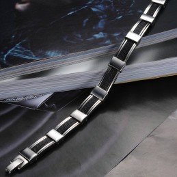 Høj Kvalitet Titanium Silikone Armbånd Til Mænd