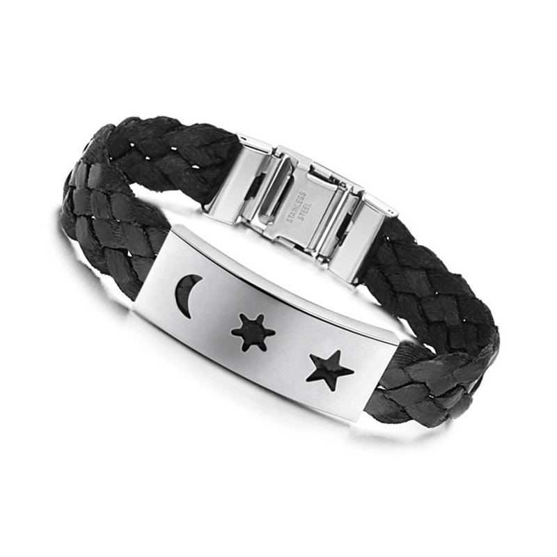 Nem At Bruge Herrearmbånd I Titanium