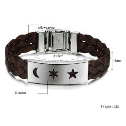 Nem At Bruge Herrearmbånd I Titanium