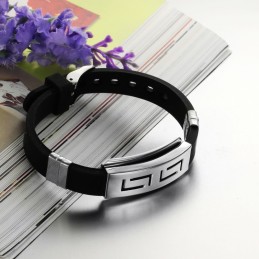 Fremragende Kvalitet Titanium Silikone Armbånd Til Mænd