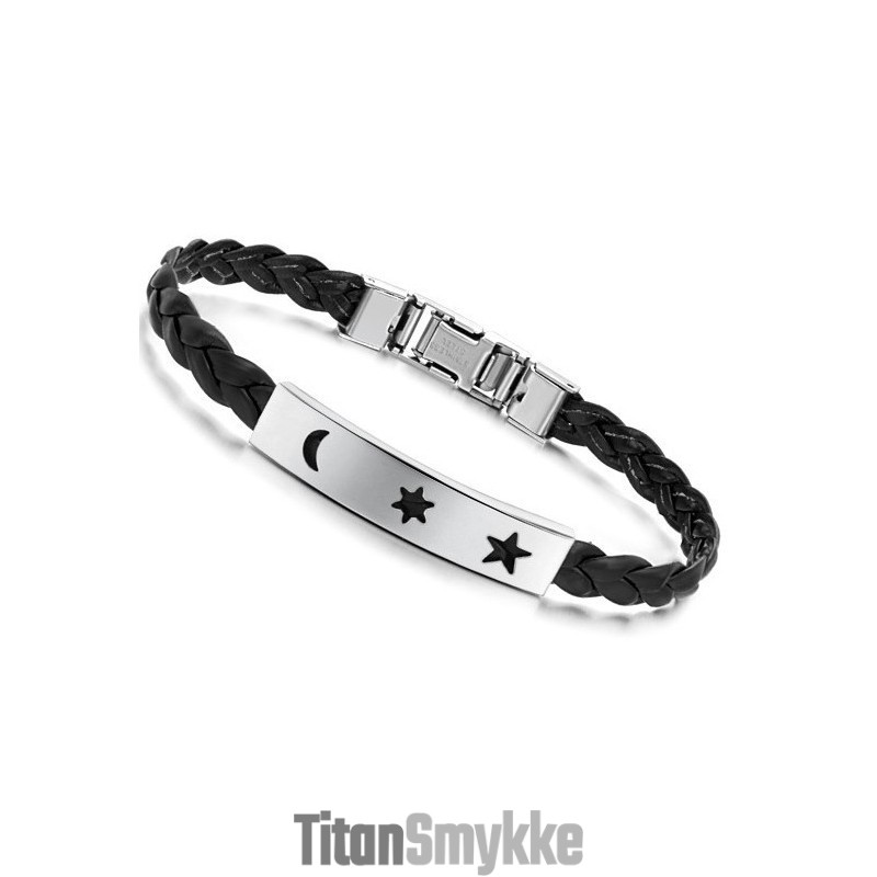 Holdbar Armbånd I Titaniumlæder