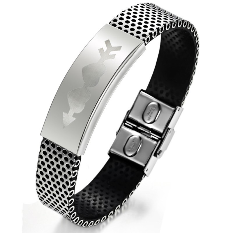 To Have A Long Story Titanium Læderarmbånd To Have A Long Story Titanium Læderarmbånd