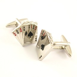 Titanium Fire Esser Manchetknapper