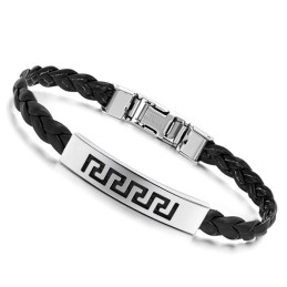 Kongen Af Kvantitet Titanium Læderarmbånd Til Kvinder