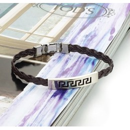 Kongen Af Kvantitet Titanium Læderarmbånd Til Kvinder