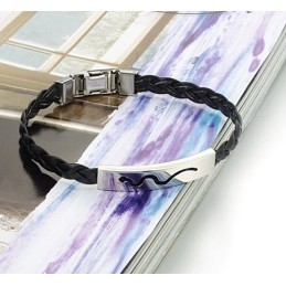 Pålidelig Omdømme Titanium Læderarmbånd Til Kvinder