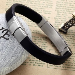Fremragende Kvalitet Titanium Silikone Armbånd Til Mænd