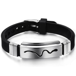 Bredt Udvalg Af Titanium Silikone Armbånd