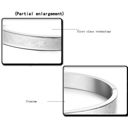Nem At Bruge Stjerneformet Titanium Armbånd Til Elskere