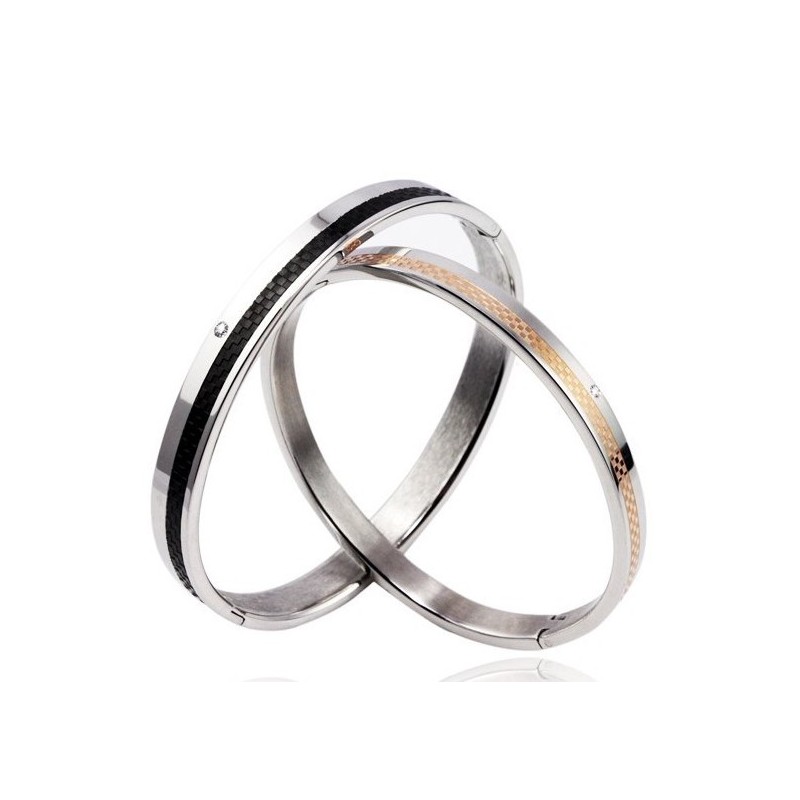 Holdbar Titanium Armbånd Til Elskere