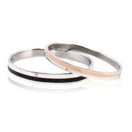 Holdbar Titanium Armbånd Til Elskere