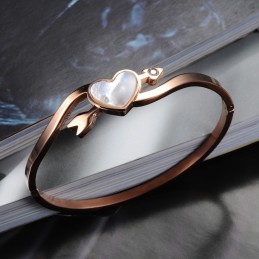 Høj Kvalitet Kvindelig Kæreste Titanium Armbånd