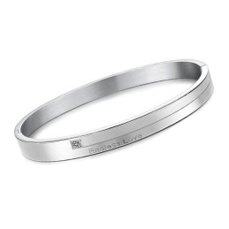 Fremragende Kvalitets Præcis Titanium Armbånd Til Elskere Med Rhinsten