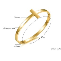 Stabil Kvalitet Kvindelig Præcis Titanium Armbånd